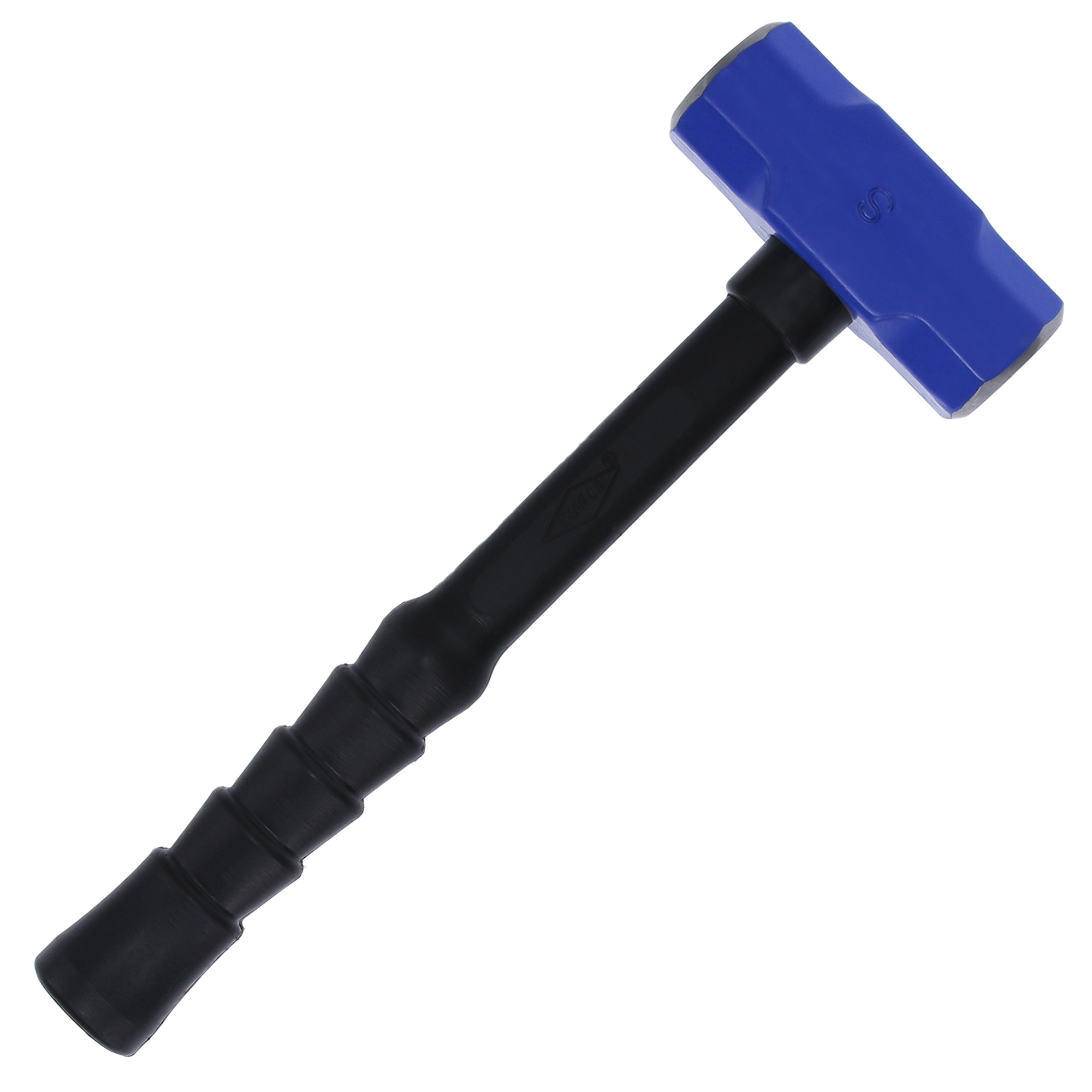 Nupla Soft Face Safety Steel Sledge Hammer — 4 Lbs., 14in. Ergo Power Fiberglass Handle, Non-Slip Grip, Model# 75.26-502
